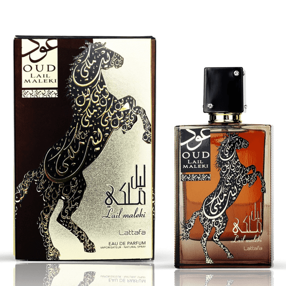 Lattafa Perfume Oud Lail Maleki Eau De Parfum Natural Spray- 100ML (3.4 oz)