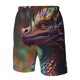 thumbnail image 4 of Fotbe Rainbow Scales Fantasy Dragon Trajes de Baño Estampados para Hombre, Shorts de Verano de Secado Rápido, Ropa de Playa, Bañadores-Medium, 4 of 6