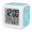 Baby Blue, Sky, Frost, variant on Vintage Dark Gray Starfish Digital Alarm Clock for Bedrooms,Smart LED Alarm Clock with 7 Color Changing Night Light,Summer Coastal Beach Marine Silent Wake Up Clocks for Sleep Study Cooking 3.2"x3.2"