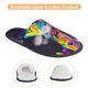thumbnail image 3 of Fotbe Neon Pop Art Pitbull Pantuflas Peludas para Mujer con Estampado, Zapatillas de Peluche, Zapatos de Invierno para Casa, Uso Interior y Exterior-Medium, 3 of 8