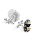 thumbnail image 3 of Crow Stylish Stainless Steel Cufflinks Set for Dress Shirts - for Formal Events, 3 of 6