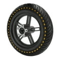 thumbnail image 2 of Ensemble de Moyeux de Roue Arrière, Moyeu de Roue Arrière en Caoutchouc Haute Ténacité Antidérapant Résistant aux Chocs pour Remplacement Jaune, 2 of 8