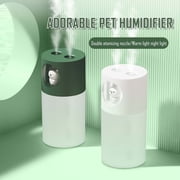 YZEGDCH Cool Mist Large Room Humidifier,Humidifier for Cute Pets At Home (Green),Air Humidifier for Home Baby Nursery & Plants