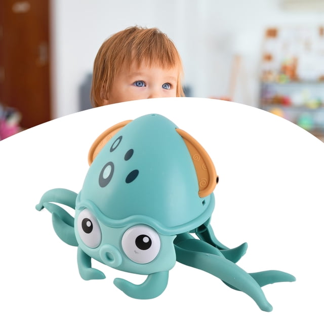 Juguete de Pulpo de Cangrejo Arrastrándosa, Pulpo de Cangrejo Arrastrándosa Auticó USB Multifuncional Luz Luz Luz Música pulpo Juguete Para Evitar Pulpo de CANGJO