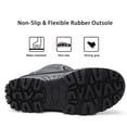 thumbnail image 4 of Botas ALEADER Aisladas Impermeables para Nieve Invierno Negras Talla 9 US, 4 of 5