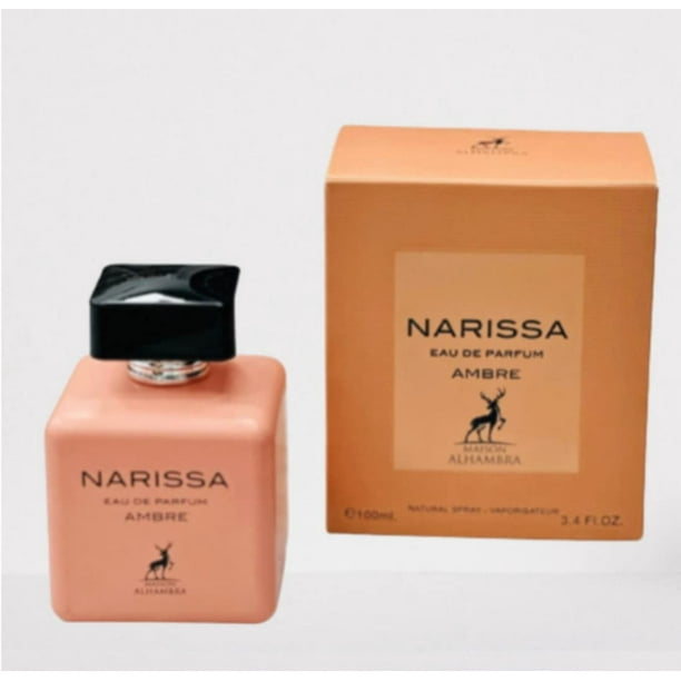 Narissa Ambre de Maison Alhambra para mujer - Spray EDP de 3,4 oz