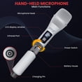 thumbnail image 3 of Sistema receptor Pyle UHF de micrófono inalámbrico Bluetooth, 3 of 8