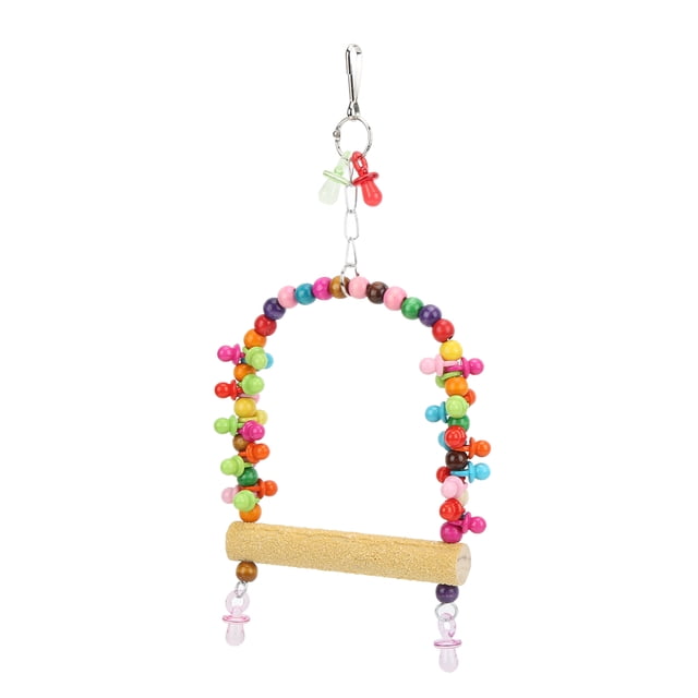 Bird Swing Toy,Bird Swing Toy Natural Parrot Toys Pet Bird Swing Advanced Technology