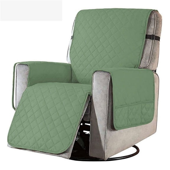 Electric Power Lift Recliner Covers for Reclining Chair Cover Waterproof Non Slip Recliner Slipcovers Seat Washable Recliner Chair Cover with Side Pocket