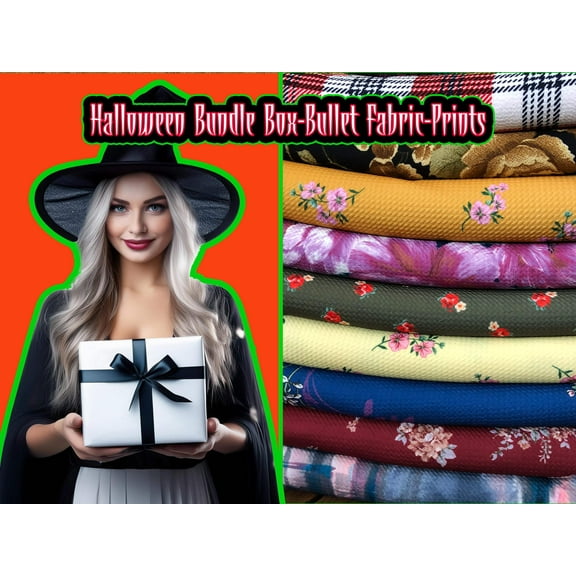 Halloween Bundle Box-Bullet Fabric-Printed Fabrics-10 Yards-Assorted Prints