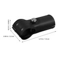 thumbnail image 2 of FUTUREORYY 1Pack Tubing Clamp Fittings Black for Pipes and Greenhouse Frames, 2 of 8