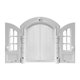 thumbnail image 5 of Nueva caseta para gatos, puerta para gatos, agujero para perros, sin solapa, tope de puerta, puerta para mascotas, estilo francés, entrada y salida libre para mascotas, puerta doble, 5 of 6