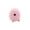Pink#019, variant on Silicone Dog Puzzle Toy, Interactive Food Dispensing Ball for Boredom & Anxiety, Durable Soft Chew Molar Toy for Teeth Grinding, Slow Feeder Treat Ball for Small Medium Large Dogs