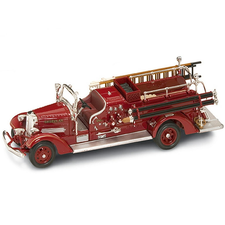 1938 Ahrens Fox VC Fire Engine Red 1/43 Diecast Model by Road
