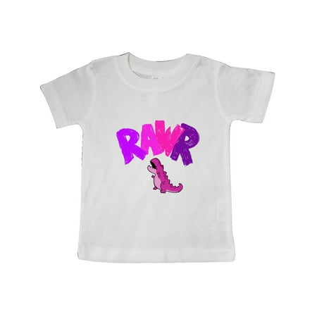 

Inktastic Lil Purple Tyrannosaurus Rawr Gift Baby Boy or Baby Girl T-Shirt