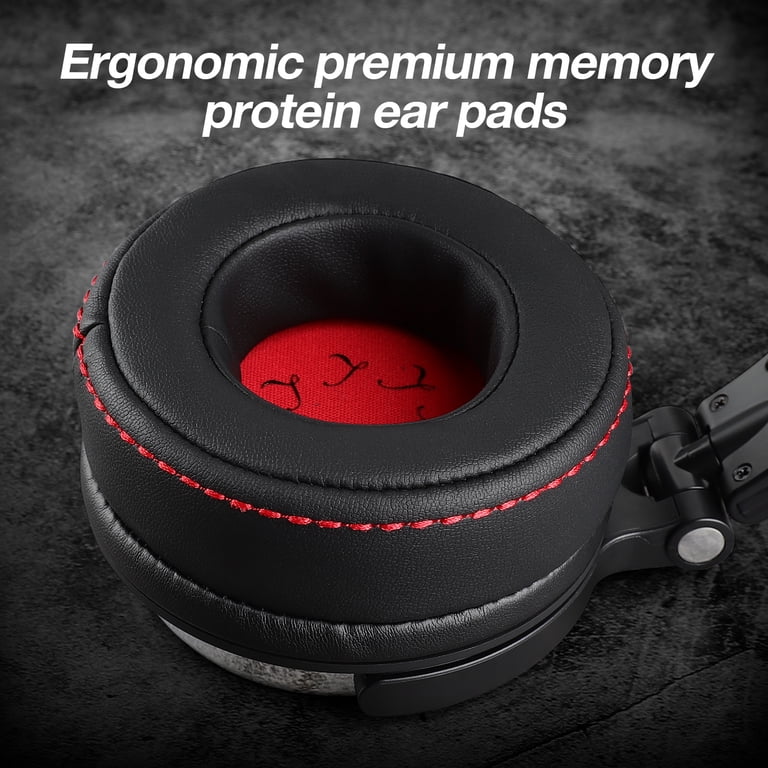 OneOdio Pro-50 Professional Studio Headphones, Black photo 2
