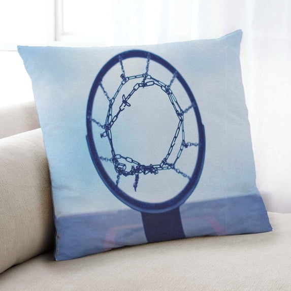 Ahgly Company Sports Basketball Indoor Throw Pillow, 18 inch by 18 inch