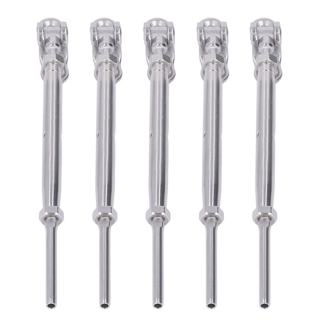 5 Pcs 1/8 Po Filetage en Acier Inoxydable Vis de Décalage Haute Précision Kit de Vis de Décalage pour Marine