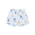 thumbnail image 7 of Bluey Girls Short Sleeve Button Down Top with Shorts, 2-Piece Pajama Set, Sizes 4-12, 7 of 7