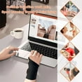 thumbnail image 5 of Topboutique Wrist Brace,2 Pcs Adjustable Compression Wrist Wrap,Ultra-Thin Wrist Wraps,Carpal Tunnel Brace Support for Pain Relief, Arthritis, Tendonitis,Fitness Enthusiasts (Black orange), 5 of 9