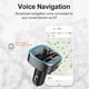 thumbnail image 5 of CAR MP3 Bluetooth Compatible con Bluetooth TF TF TF Audio Reproductor de música Adaptador de transmisor Cargador de teléfono multifuncional con luz Inevent EL022542-01B, 5 of 7