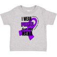 thumbnail image 3 of Inktastic I Wear Purple For My Nana Pancreatic Cancer Awareness Boys or Girls Toddler T-Shirt, 3 of 5