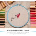 thumbnail image 2 of 4pcs Embroidery Hoops Bamboo Circle Cross Stitch Hoop Dreamcatcher Rings for Art Craft Sewing 5cm, 2 of 8
