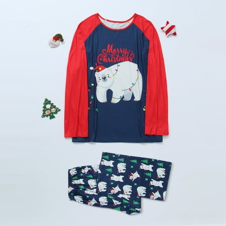 

For Family Pajamas Pajamas Pjs Outfits Sleepwear Christmas Set Matching