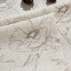 thumbnail image 5 of Cortinas de lino estampadas floral Jinchan 160x160 cm para sala de estar Taupe, 5 of 9