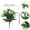 White, variant on Clearance | Rose Red Artificial Flowers Impatiens Bouquet, Realistic Faux Floral Stems with Flexible Branches for Home Living Room Vase Arrangement Wedding Photography Decoration