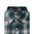 thumbnail image 2 of sogami Mens Long Sleeve Flannel Shirt Casual Plaid Shirts Regular Fit, 2 of 8