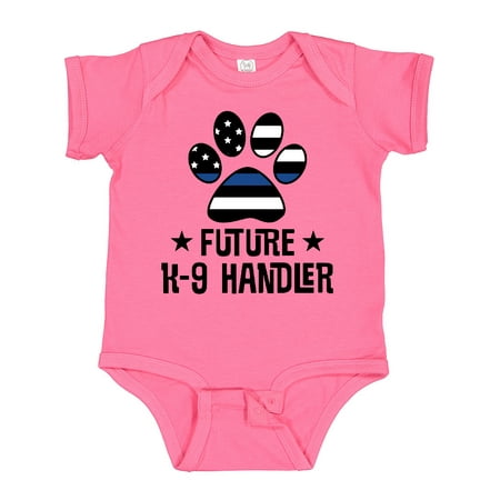 

Inktastic Police Law Enforcement Future K-9 Handler Gift Baby Boy or Baby Girl Bodysuit