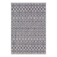 thumbnail image 6 of Unique Loom Outdoor Trellis Collection Area Rug - Tribal Trellis (3' 1" x 5' 3" Rectangle Gray/Black), 6 of 7