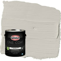 Glidden One Coat Swirling Smoke / Beige Flat Interior Paint with Primer, 1 Gallon
