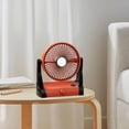 thumbnail image 4 of Ventilador de Camping Soledad Abanico con Linterna LED Recargable 3600 mAh Naranja, 4 of 10