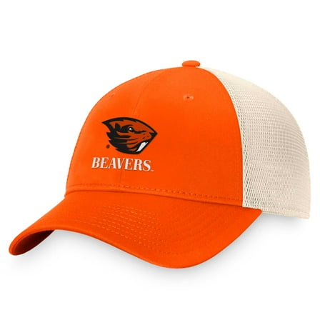 Men's Orange Oregon State Beavers Special Ops Trucker Adjustable Hat