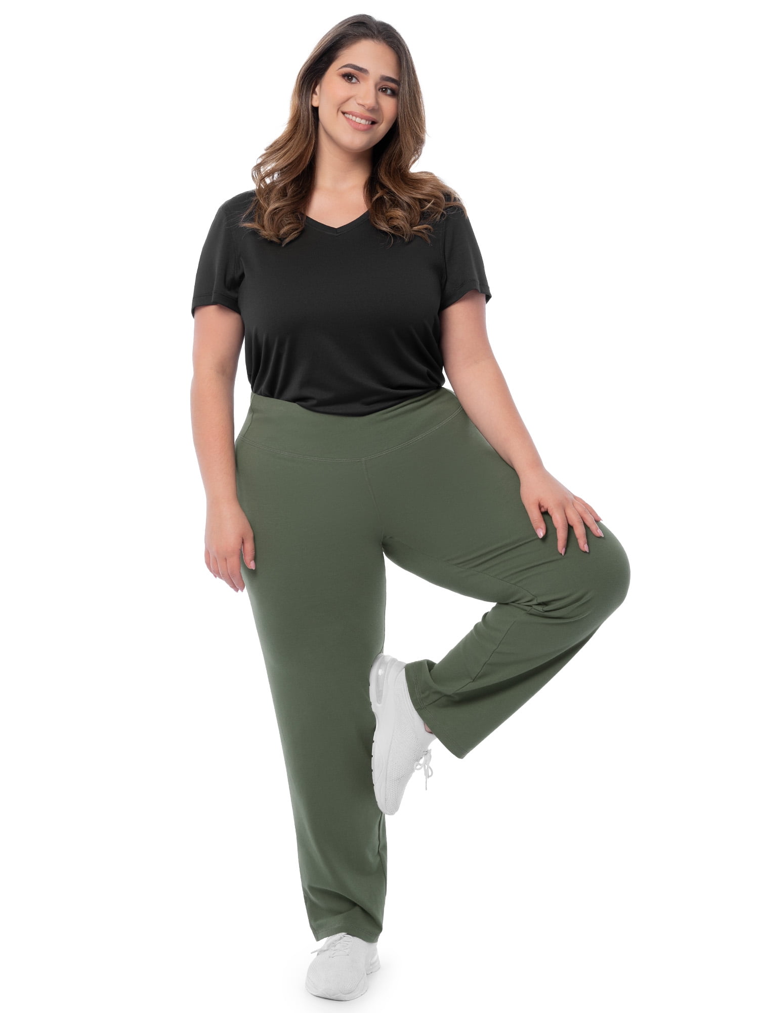 Athletic Works Women's Plus Size Core Active Relaxed Fit Pants