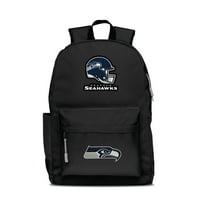 MOJO Black Seattle Seahawks Two Logo Campus Backpack