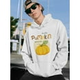 thumbnail image 2 of Hello Pumpkin Season  Hoodie Men -Image by Shutterstock, Male Large, 2 of 4