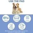 thumbnail image 4 of Cooling Mat, Pet Cooling Pad for Dogs Cats Breathable Ice Silk Self Cooling Pet Bed Washable Comfort Pad Blanket Sleep Mat Ideal for Home Travel Car, 4 of 5