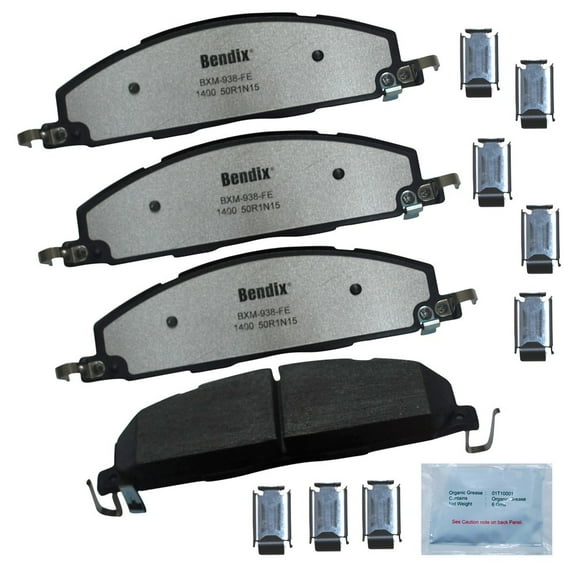Bendix Brakes Disc Brake Pad Set Fits select: 2012 DODGE RAM 1500, 2013-2018 RAM 2500