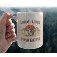 thumbnail image 2 of Long Live Cowboy Retro Western Country Boy Cactus Desert Landscape Ceramic Mug-11oz Coffee Milk Tea Mug Cup with Handle,Gifts for Teen Girls Boys Cowgirl Cowboy, 2 of 4