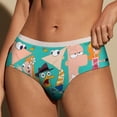 thumbnail image 2 of Phineas And Ferb Womens Underwear Soft Breathable Brief Lace Panty Stretch Hipster Underpants Ladies Panties 3XL, 2 of 7