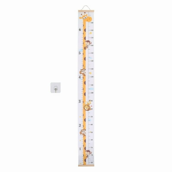 JZROCKER Baby Growth Chart Kids Height Chart for Babies Roll Up Kids Height Ruler