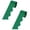 Green, variant on 1 Roll 200" Bulletin Board Borders, Scalloped Trim for Rolling Whiteboard, Cork and Posterboard, Party, Office Decorations