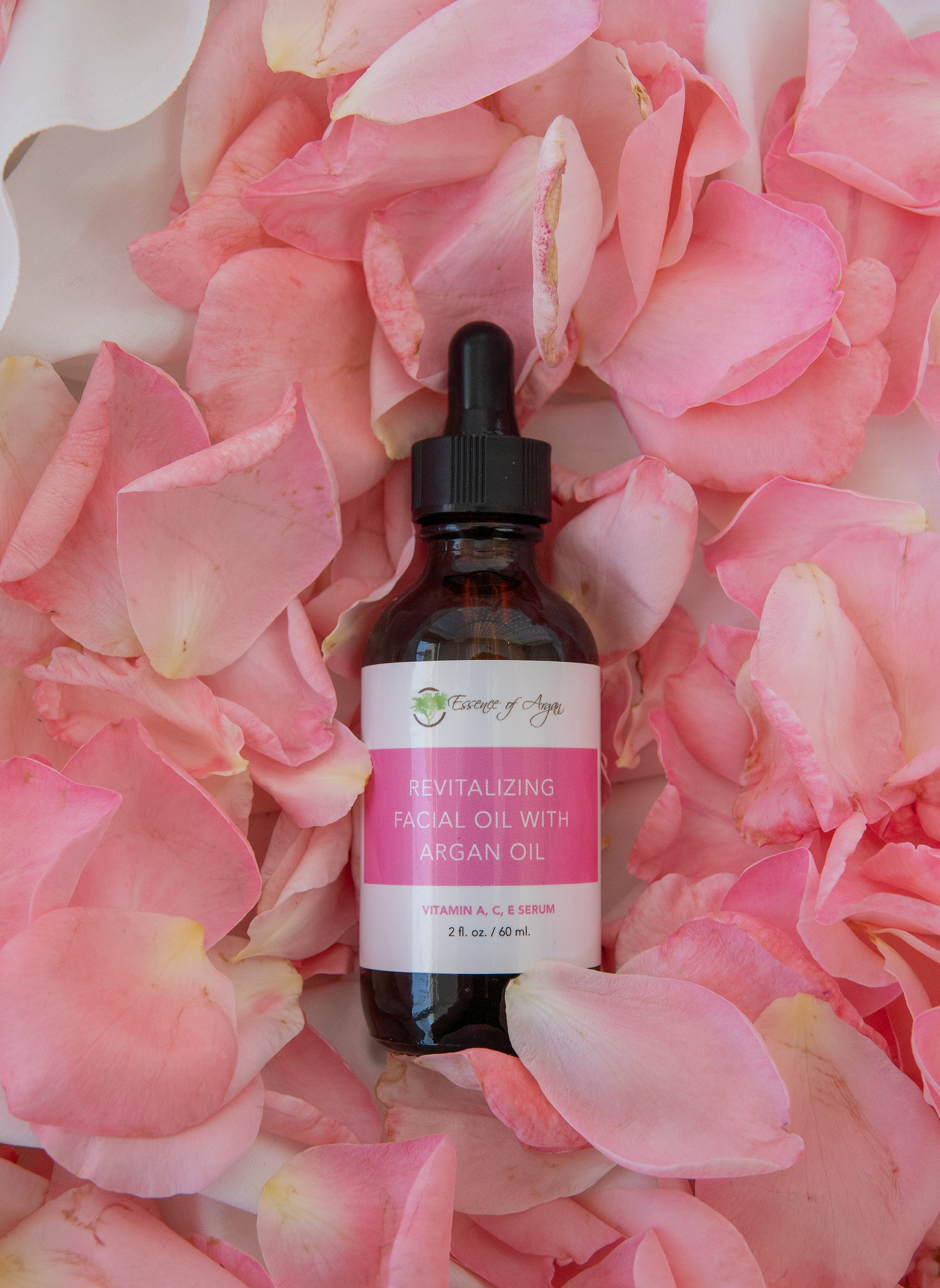 Essence Of Argan Revitalizing Serum with Vitamin A, C, E, 60ml