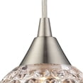 thumbnail image 2 of Kersey Collection 1 light mini pendant in Satin Nickel, 2 of 2