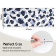 thumbnail image 5 of Blue and Dark Blue Leopard Pattern Kitchen Rug Mat,Kitchen Runner Rugs Non Skid Washable,Decorative Kitchen Floor Mats for Kitchen,Sink,Laundry,17"X47", 5 of 5