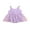 Purple, variant on Bagilaanoe Newborn Outfits Baby Girl Rompers Dress 3D Butterfly Embroidery Sleeveless Bodysuits 3M 6M 9M 12M 18M Infant Patchwork A-line Tulle Dresses