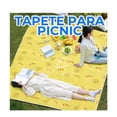 thumbnail image 5 of Tapete Impermeable Elegate Para Picnic Camping 150cm X 200cm Amarillo, 5 of 5
